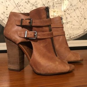 Jessica Simpson Maizy Open Toe Bootie Size 8.5